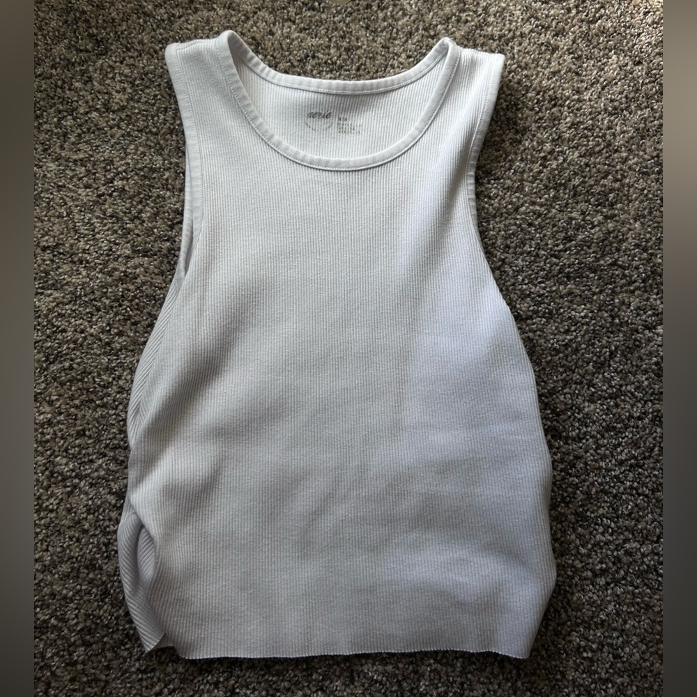 Aerie Free Spirit Ribbed Tank Top